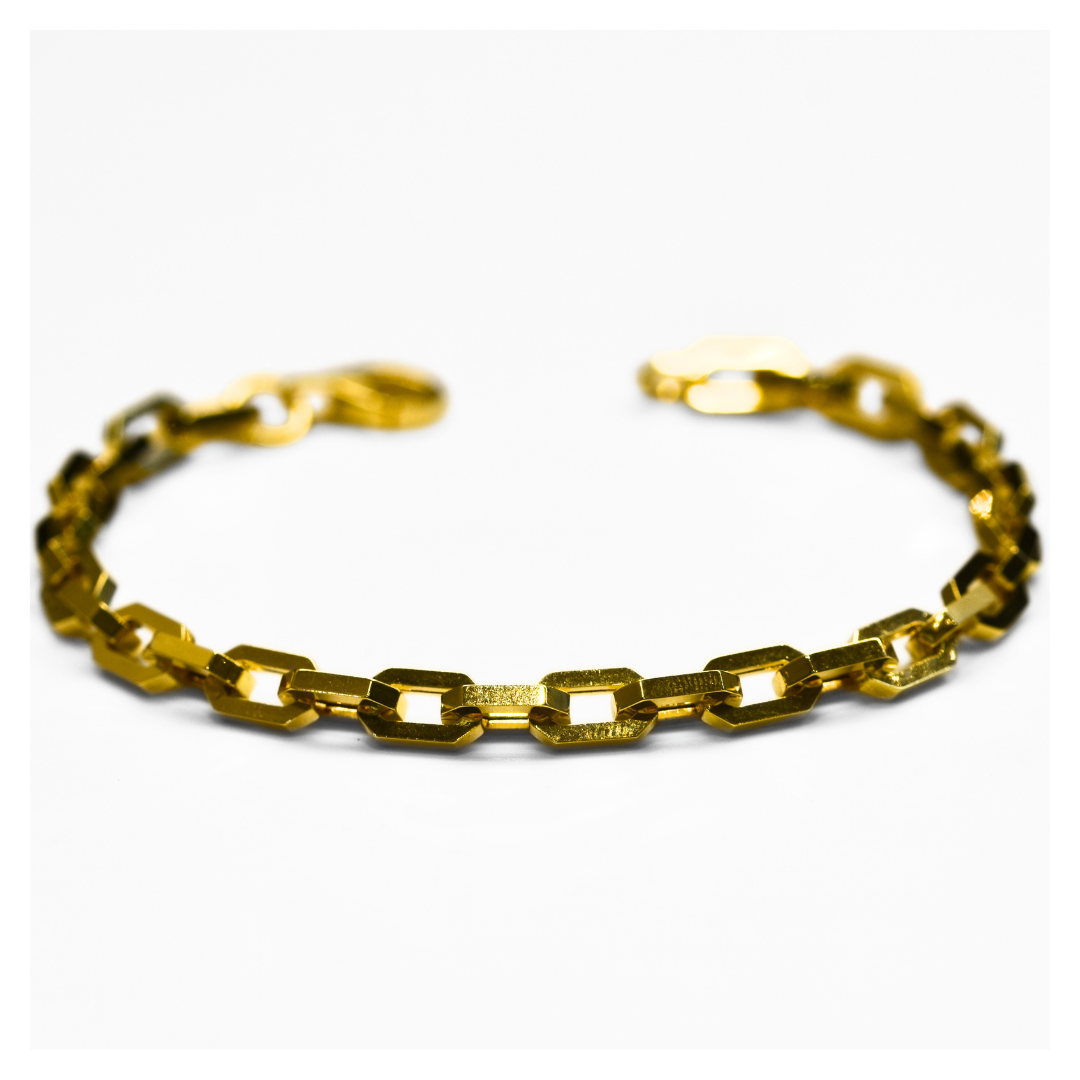Picture of PaperClip Gold Bracelet